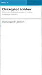 Mobile Screenshot of clairvoyantlondon.com
